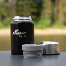 Termos obiadowy ADVENTURE 500ml czarny